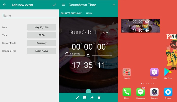 Countdown Time - Event Countdown and Big Days Widget