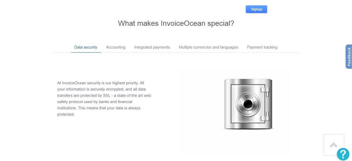 Invoice ocean