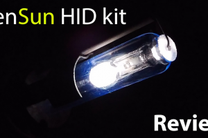 Kensun 55w HID Headlight Bulbs Kit Review